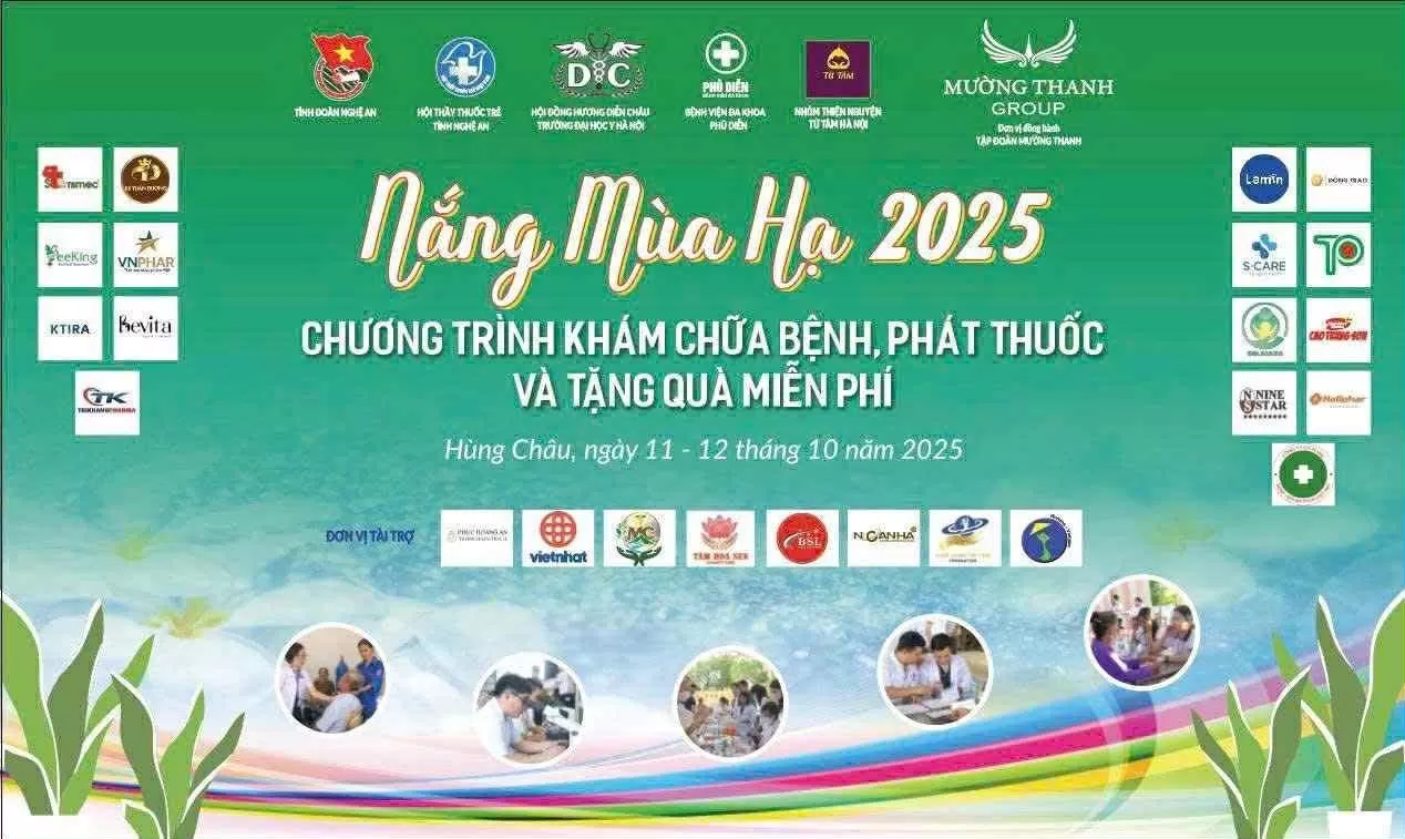 &ldquo;Nắng M&ugrave;a Hạ 2025&rdquo;: Khi tr&aacute;i tim người thầy thuốc tỏa s&aacute;ng nơi miền qu&ecirc; xứ Nghệ