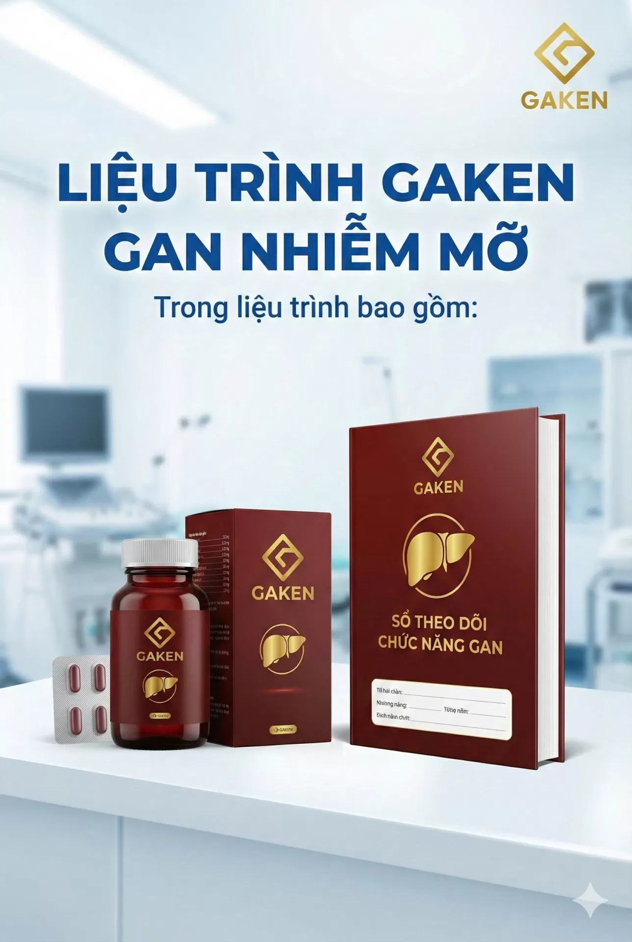 LIỆU TRÌNH GAKEN GAN NHIỄM MỠ
