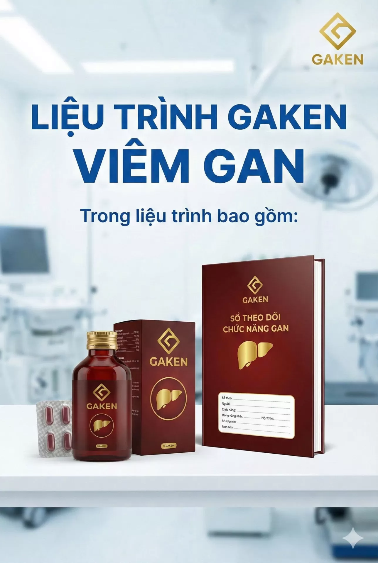 LIỆU TRÌNH GAKEN VIÊM GAN